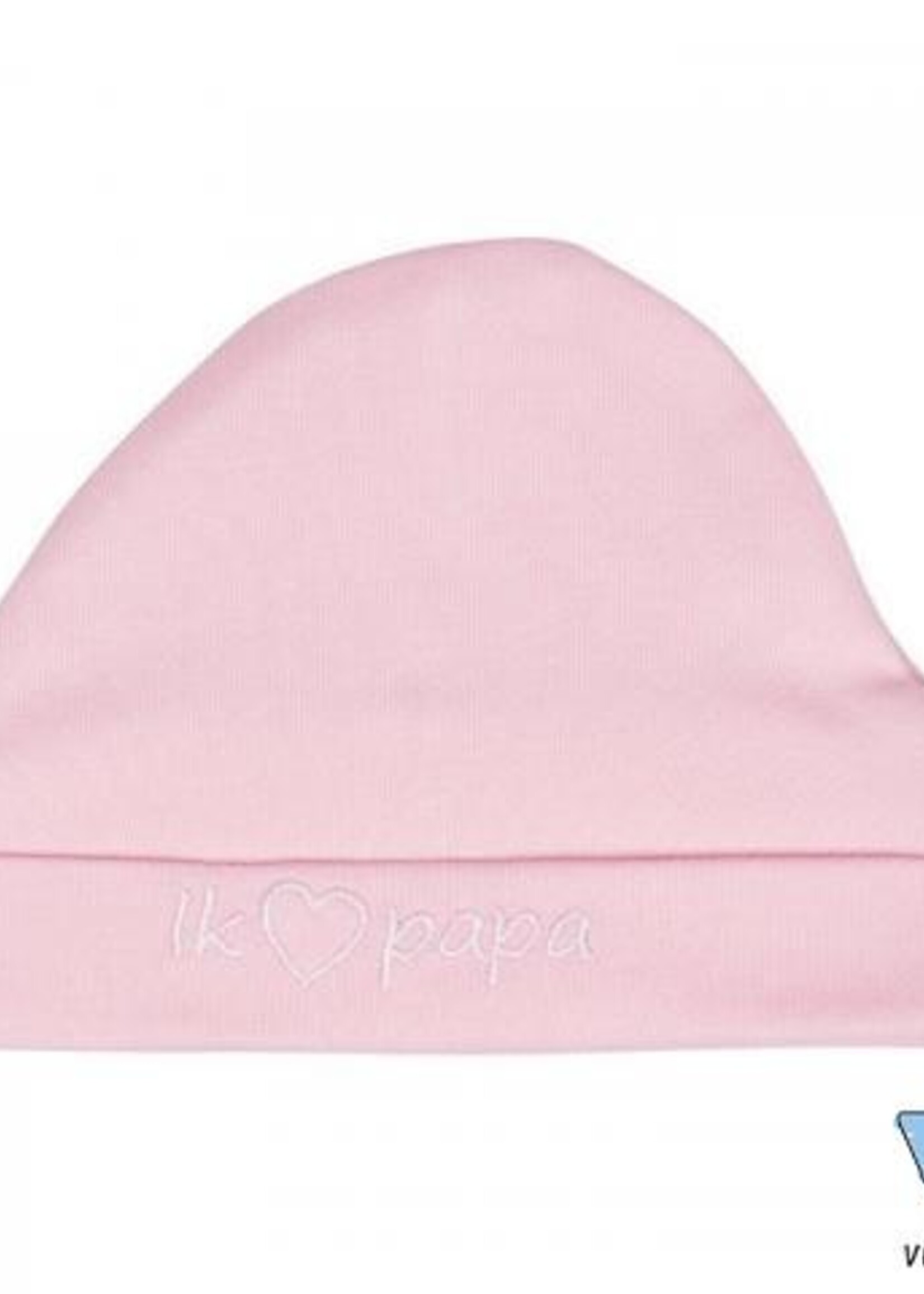 MUTS ROND IK (HARTJE) PAPA ROZE