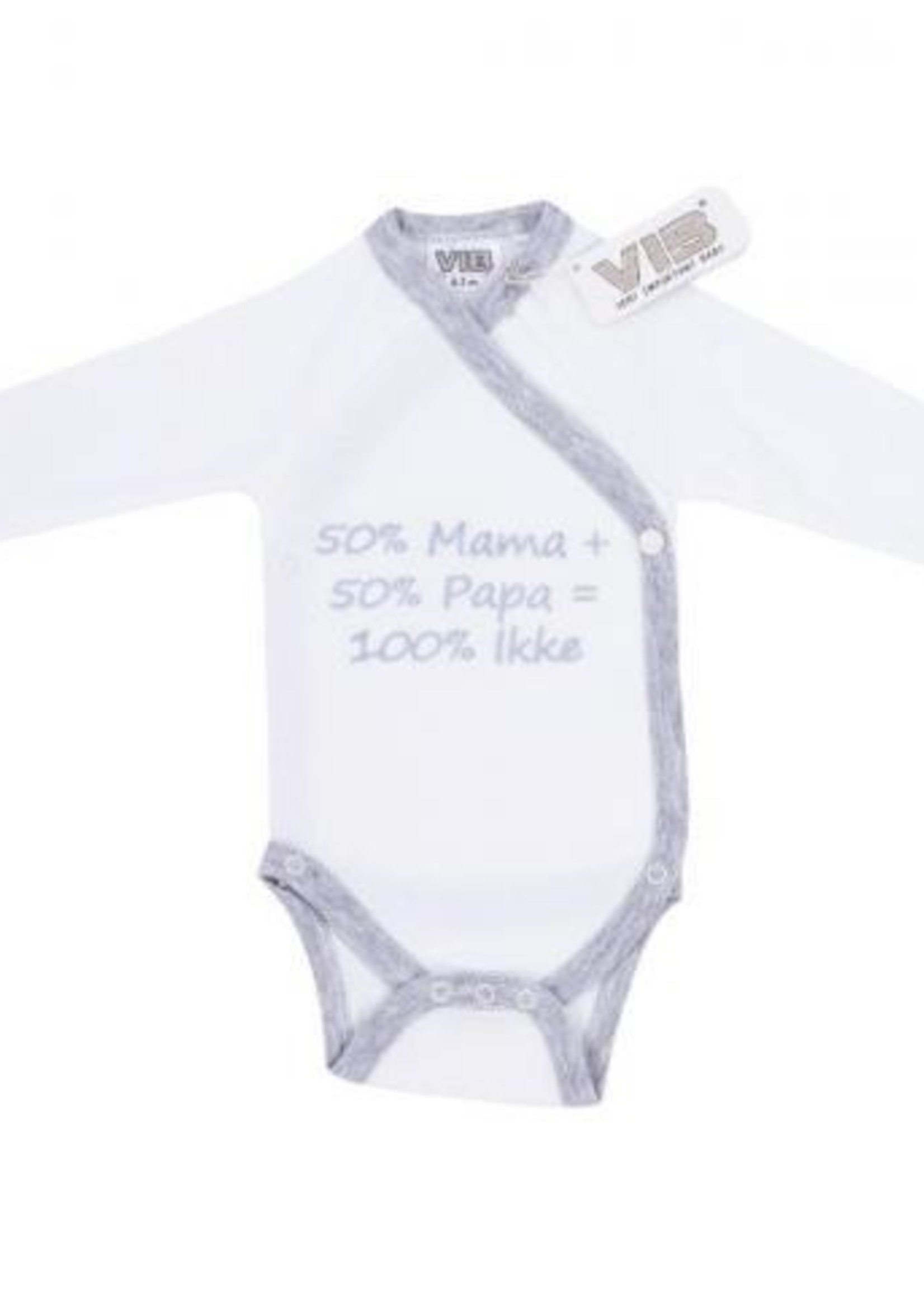 ROMPER 50%MAMA + 50%PAPA = 100% IKKE