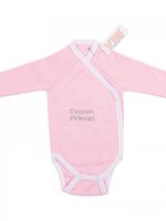 ROMPER DROOM PRINSES ROZE-WIT