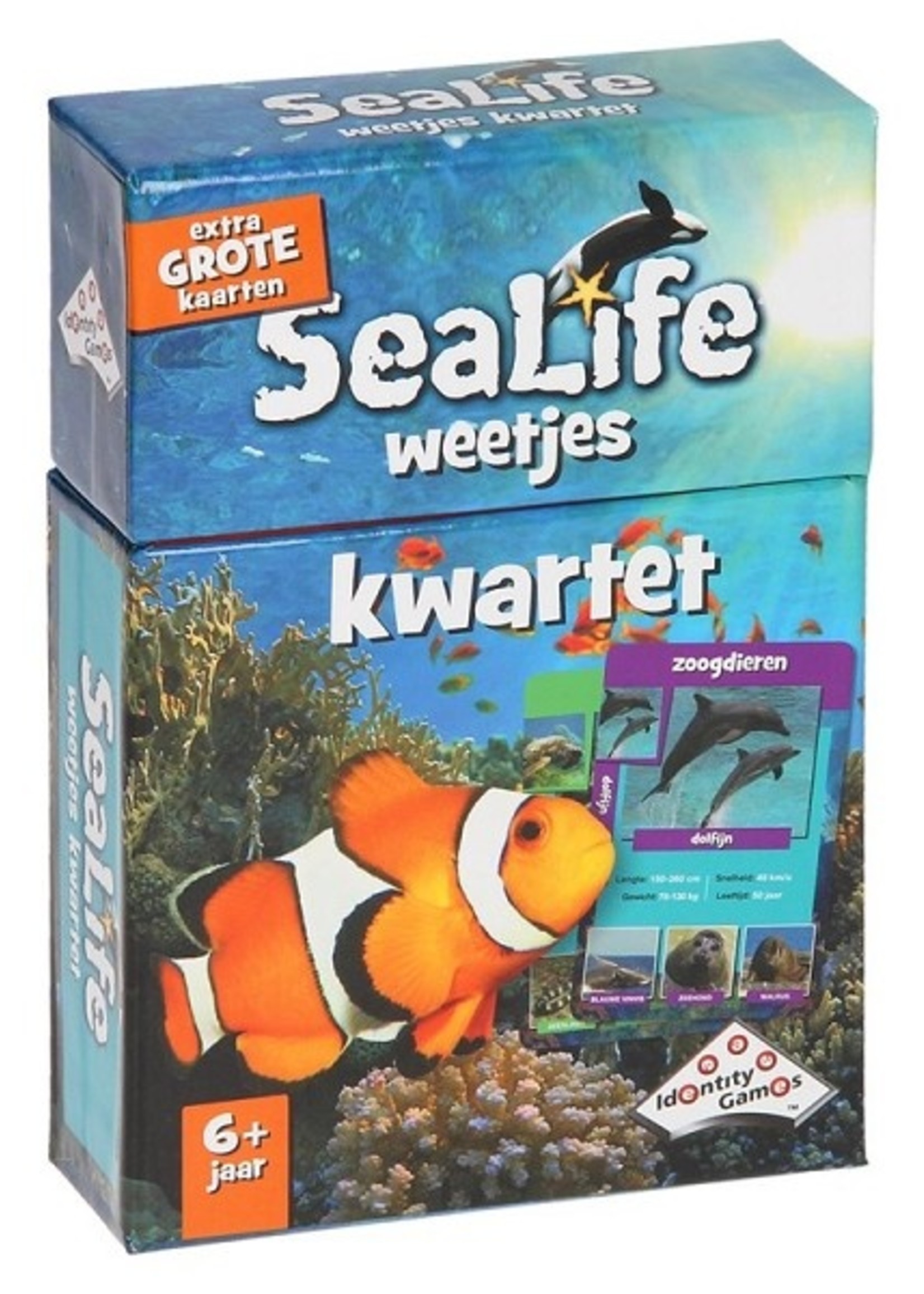 IdentityGames Weetjes kwartet Sealife