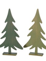 Boltze Home Kerstboom MDF H42cm groen Timon