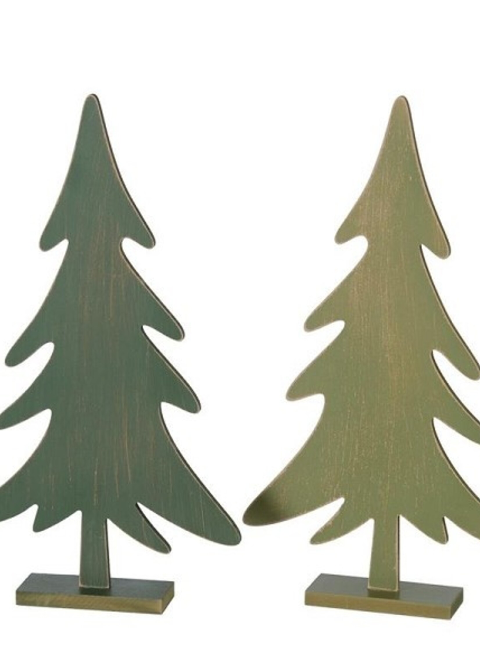 Boltze Home Kerstboom MDF H42cm groen Timon