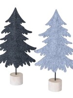 Boltze Home Kerstboom Bento vilt op voet H30cm