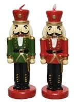 Decoris Kaarsfiguur notenkraker was 14.7cm