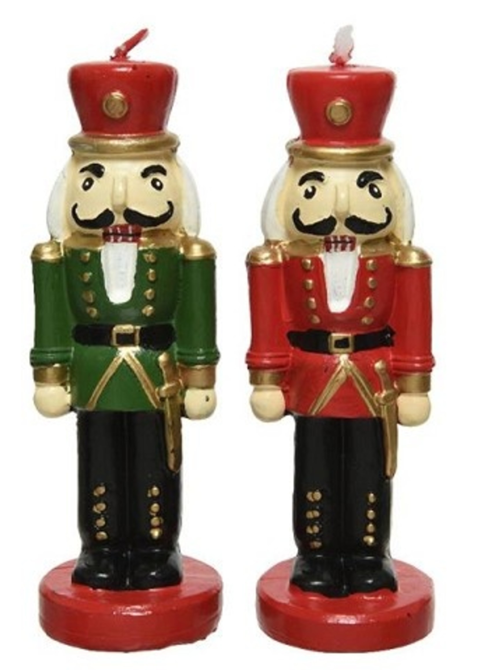 Decoris Kaarsfiguur notenkraker was 14.7cm