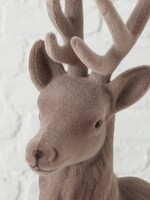 Boltze Home Hert Josa H40cm bruin flock