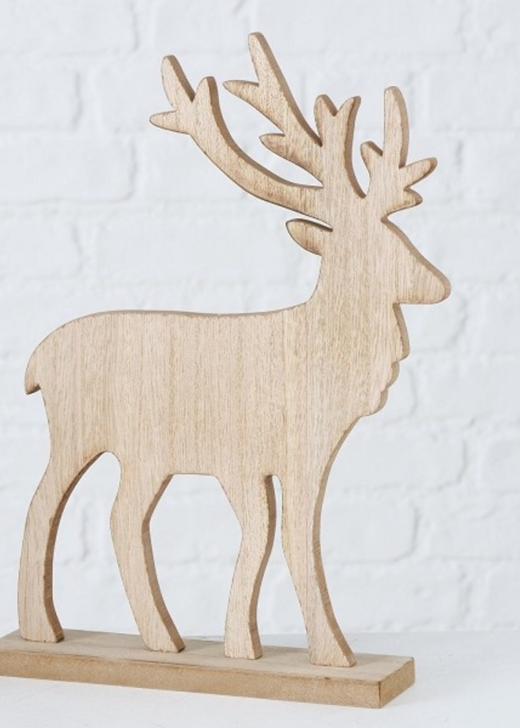 Boltze Home Figuur hert Kigan MDF H30cm