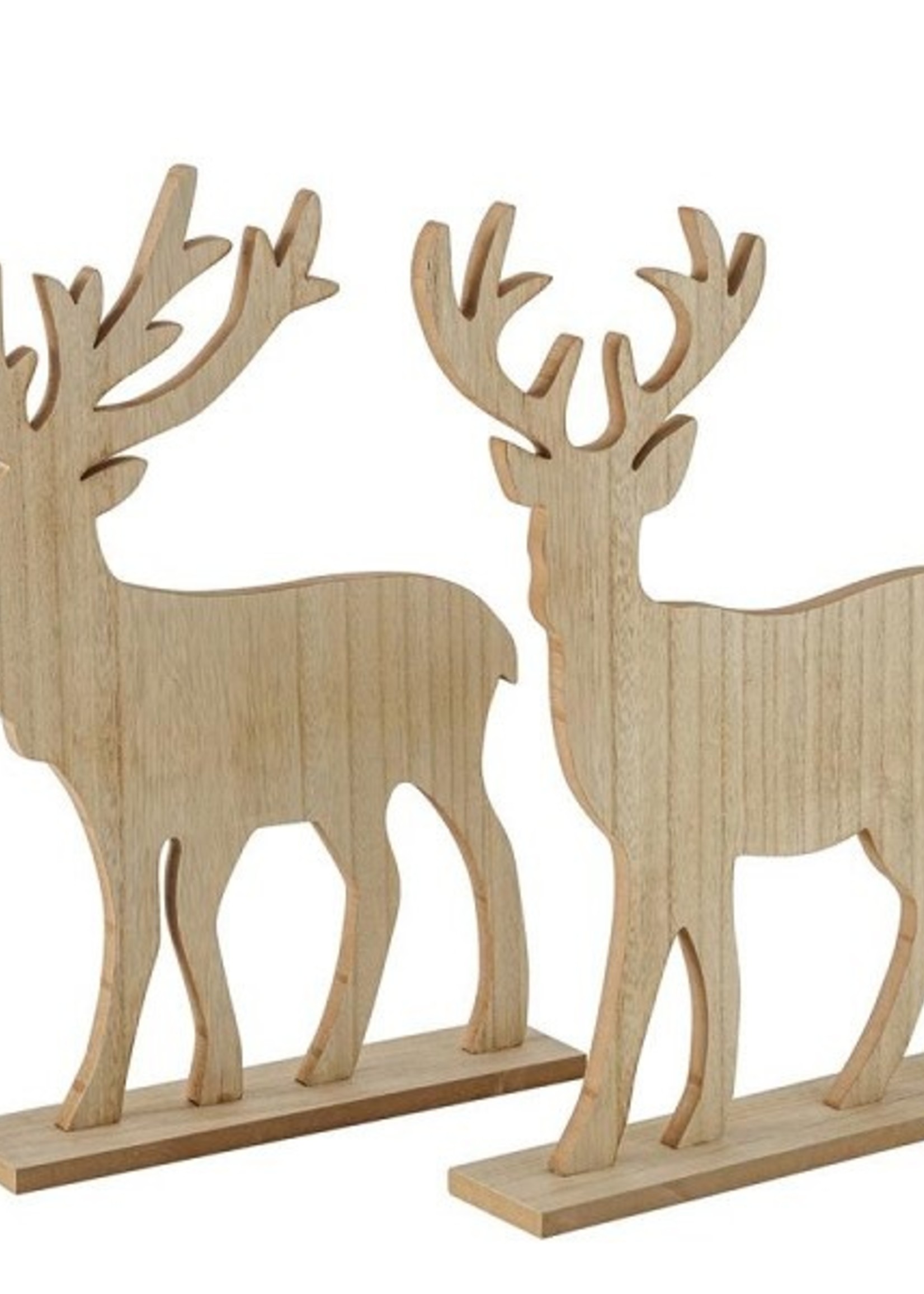 Boltze Home Figuur hert Kigan MDF H45cm