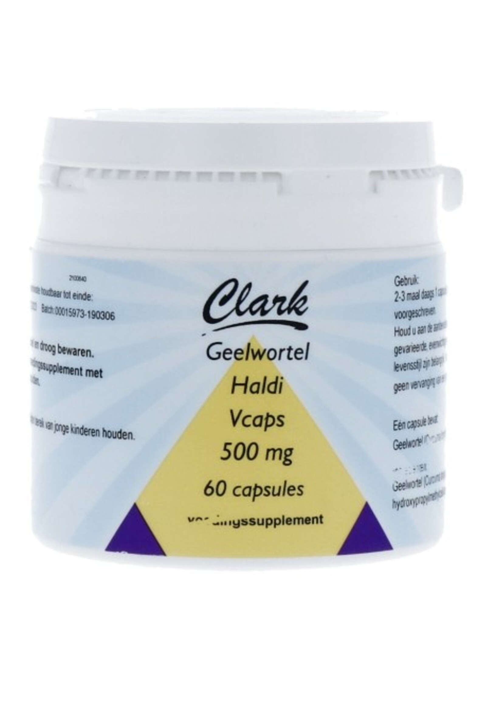 Haldi/geelwortel 500mg 60cap