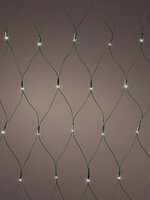 Lumineo LED's koppelbare Netverlichting twinkle starterset warm wit 150x200cm-200L.