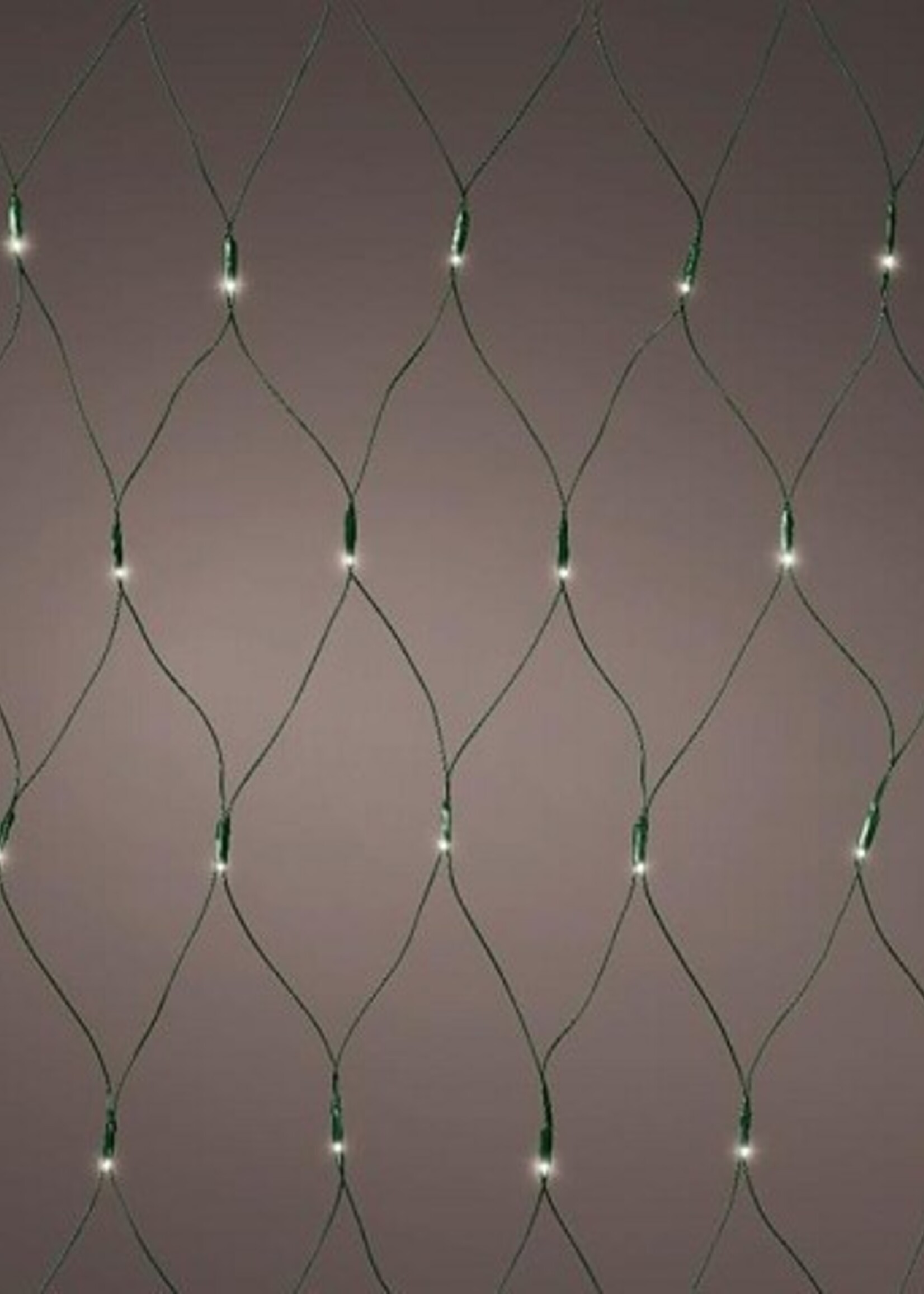 Lumineo LED's koppelbare Netverlichting twinkle starterset warm wit 150x200cm-200L.