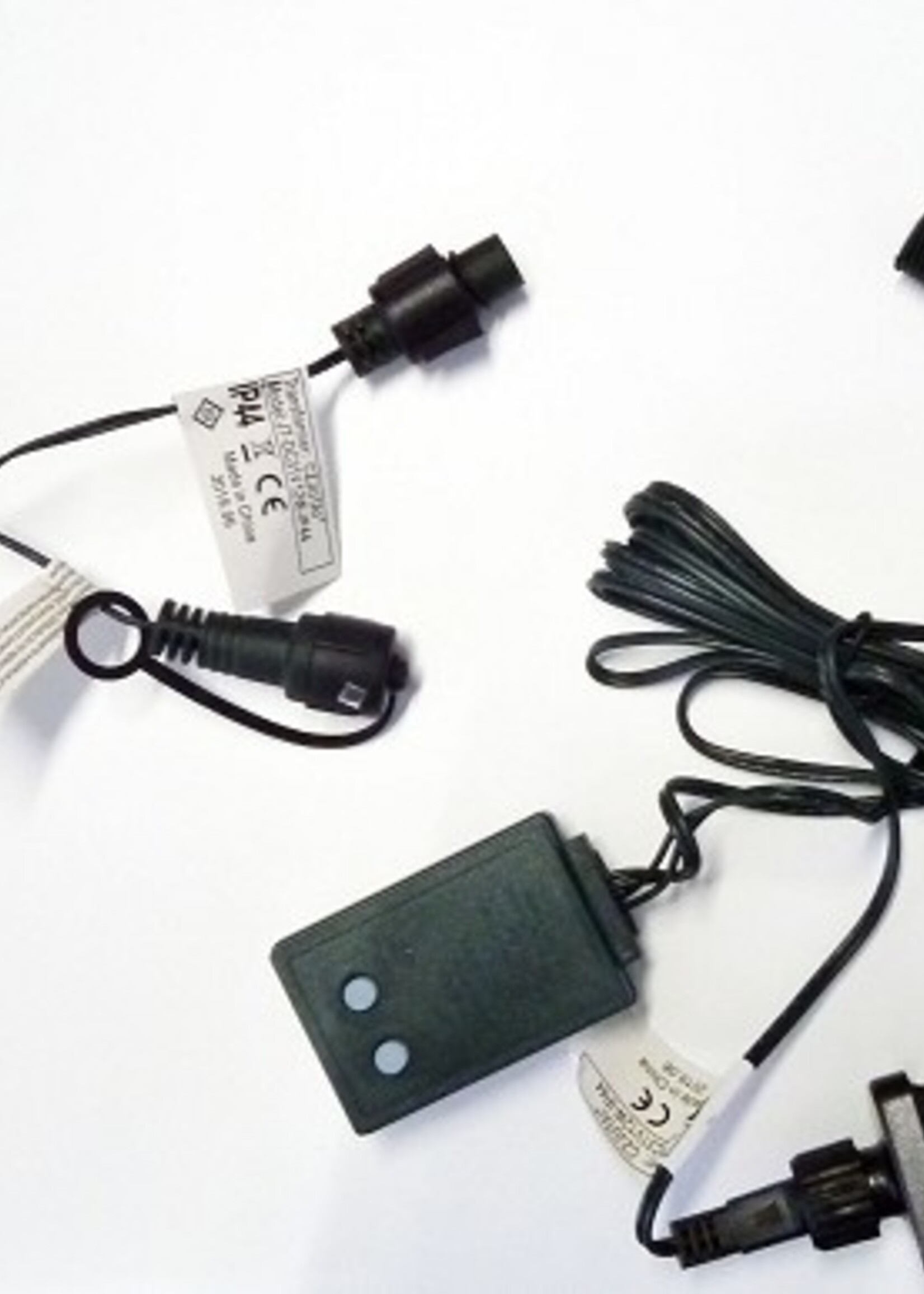 Lumineo LED's koppelbare Netverlichting twinkle starterset warm wit 150x200cm-200L.