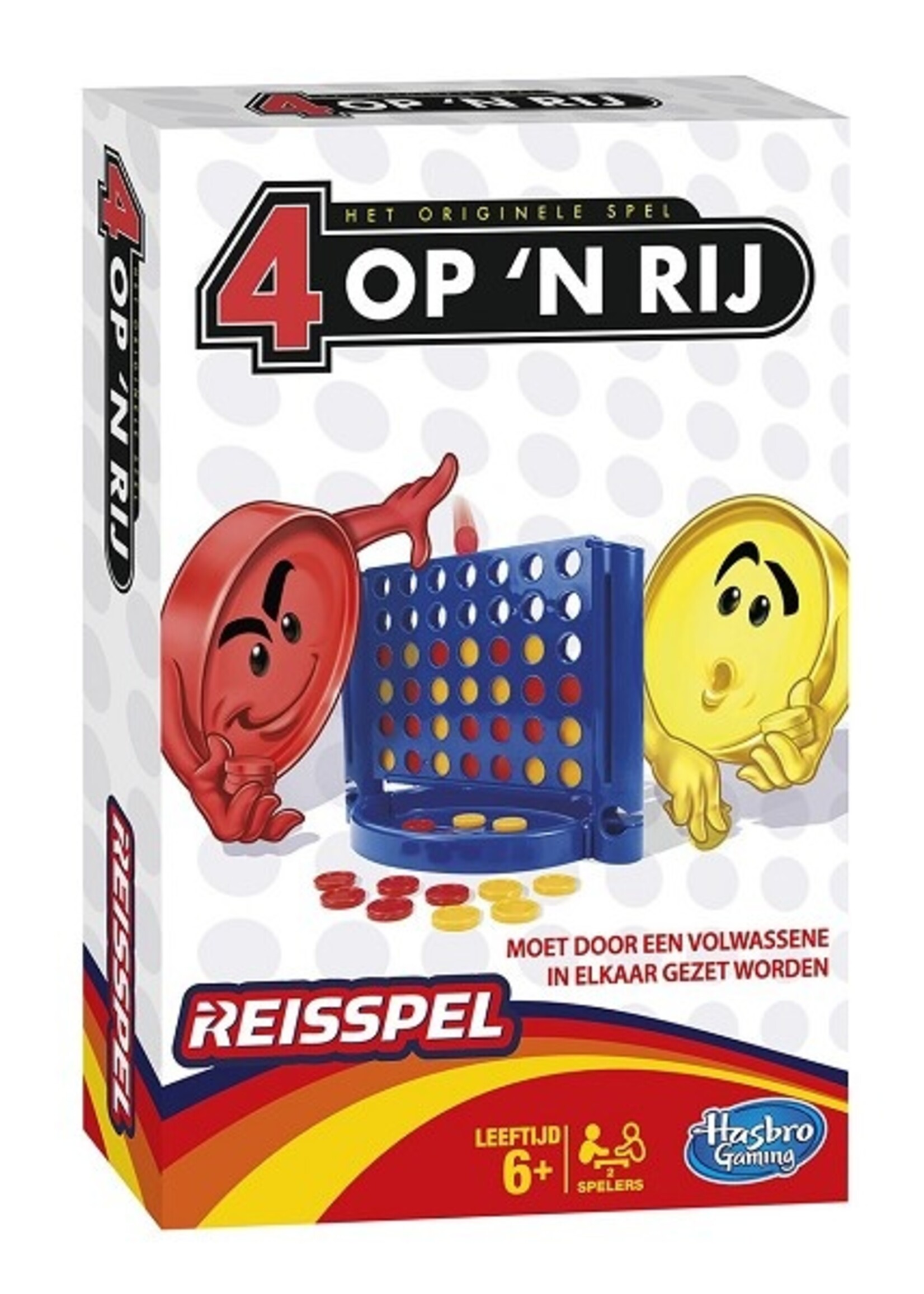 Hasbro Reisspel Vier op 'n rij