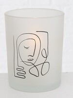 Windlicht Pica glas Ø10xH12,5cm