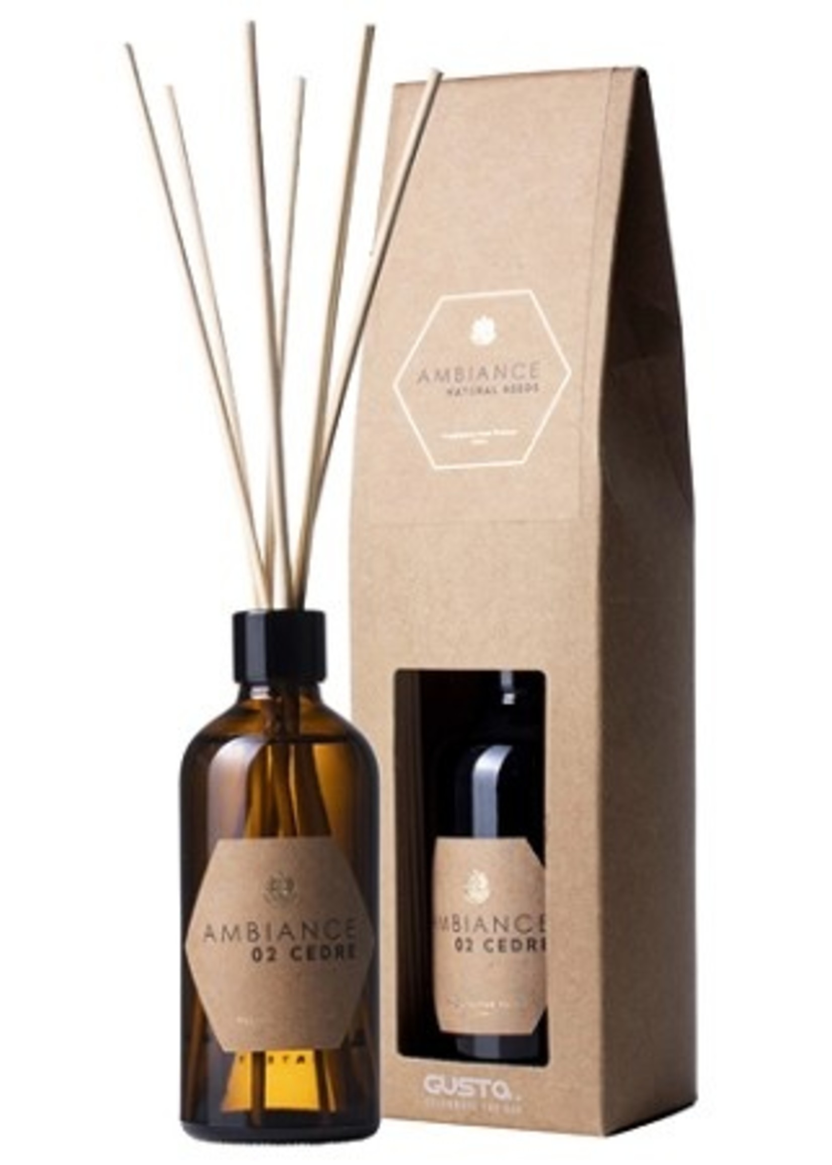 Gusta Geurverspreider Cedre 100ml 7 x 5 x 9,5 cm (LxBxH)