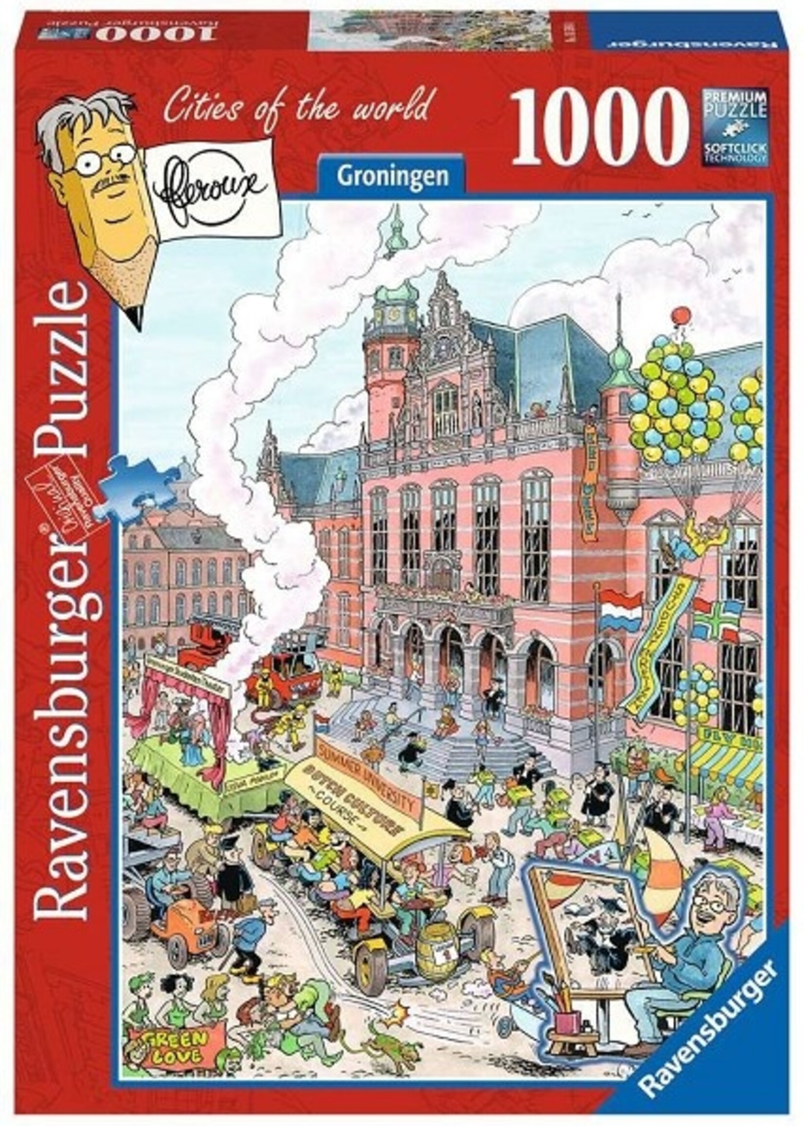 Ravensburger puzzel Fleroux Groningen 1000 stukjes