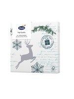 Duni Servetten Forest Deer 24x24cm 3-laagstissue FSC pak a 20 servetten