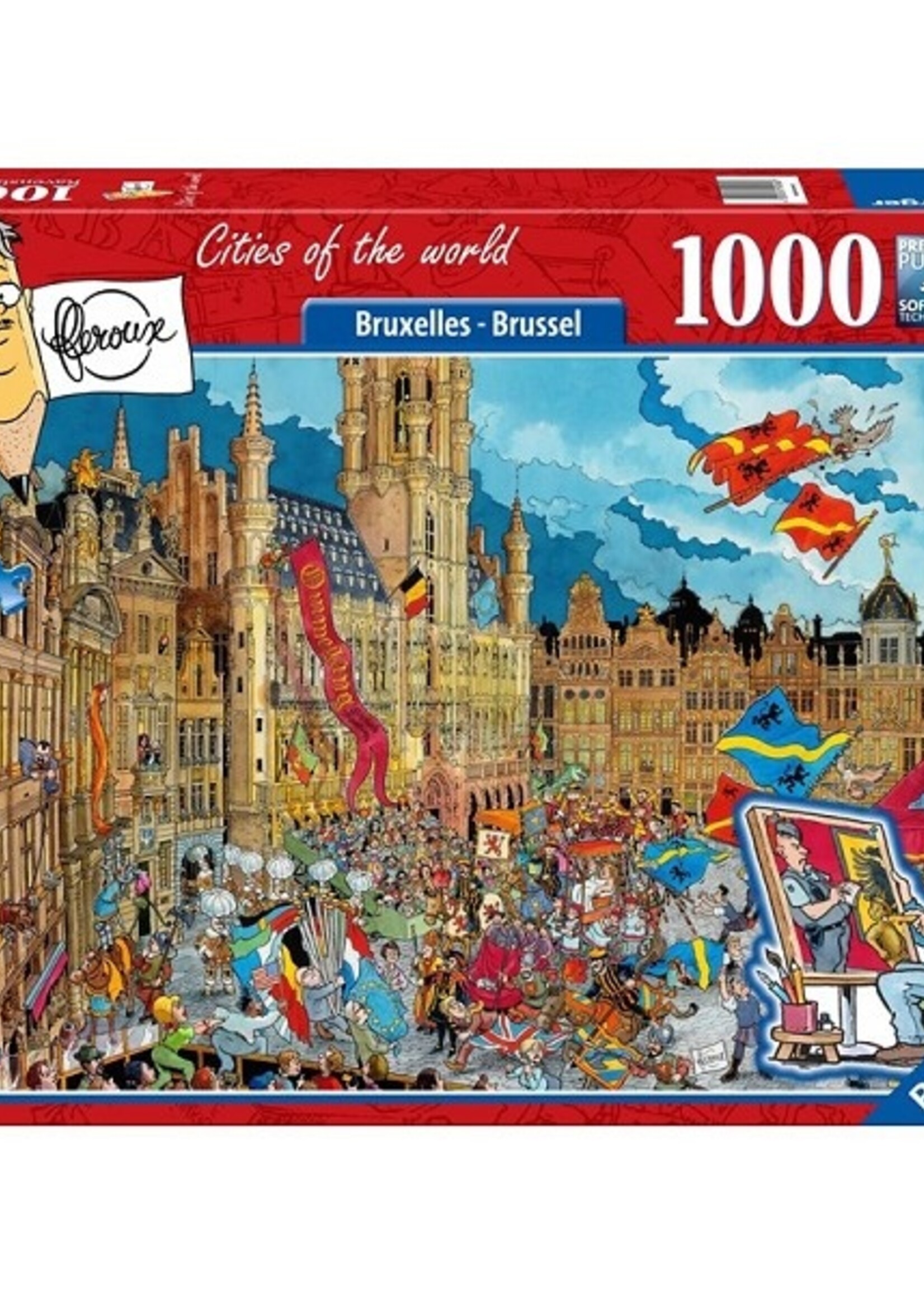 Ravensburger puzzel Fleroux Brussel 1000pcs