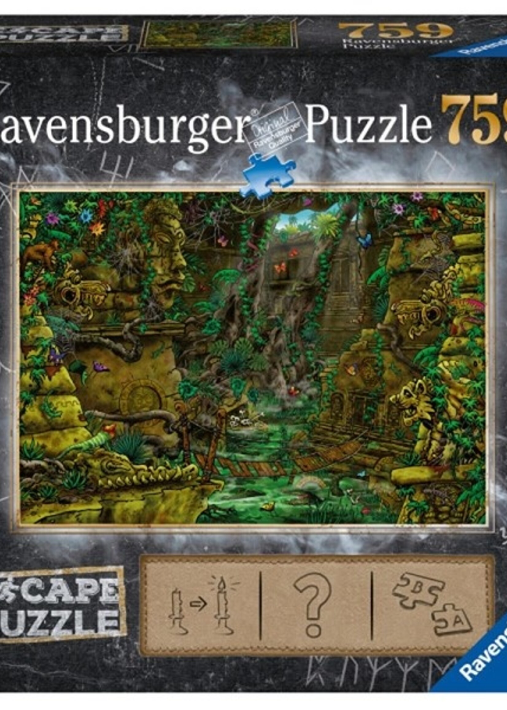 Ravensburger Puzzel Escape 2 Temple Angkor Wat 759pcs
