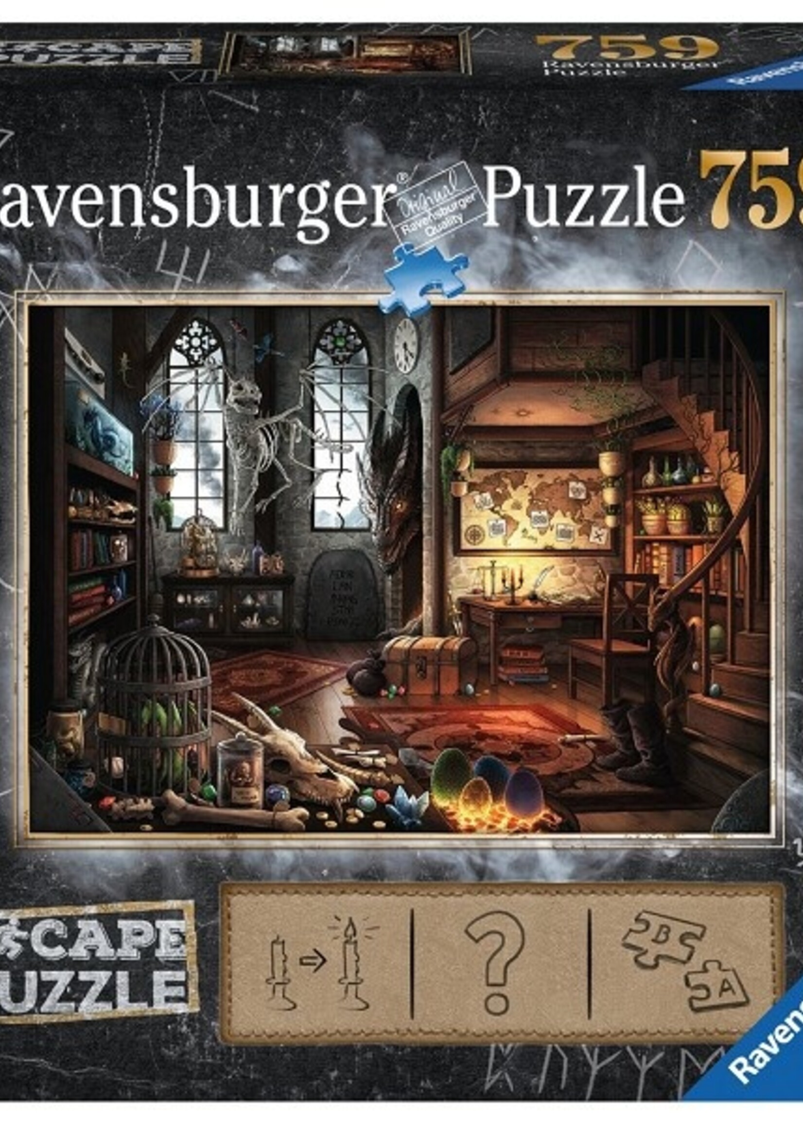 Ravensburger Escape 5 Dragon Puzzel (759 stukjes)