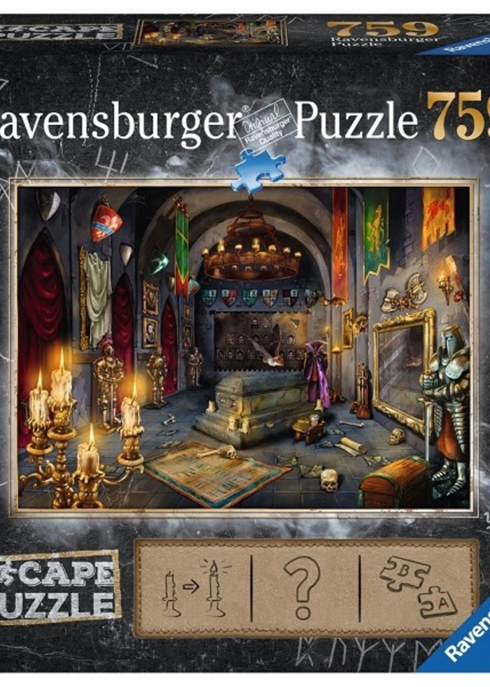 Ravensburger Escape 6 Vampire Puzzel (759 stukjes)