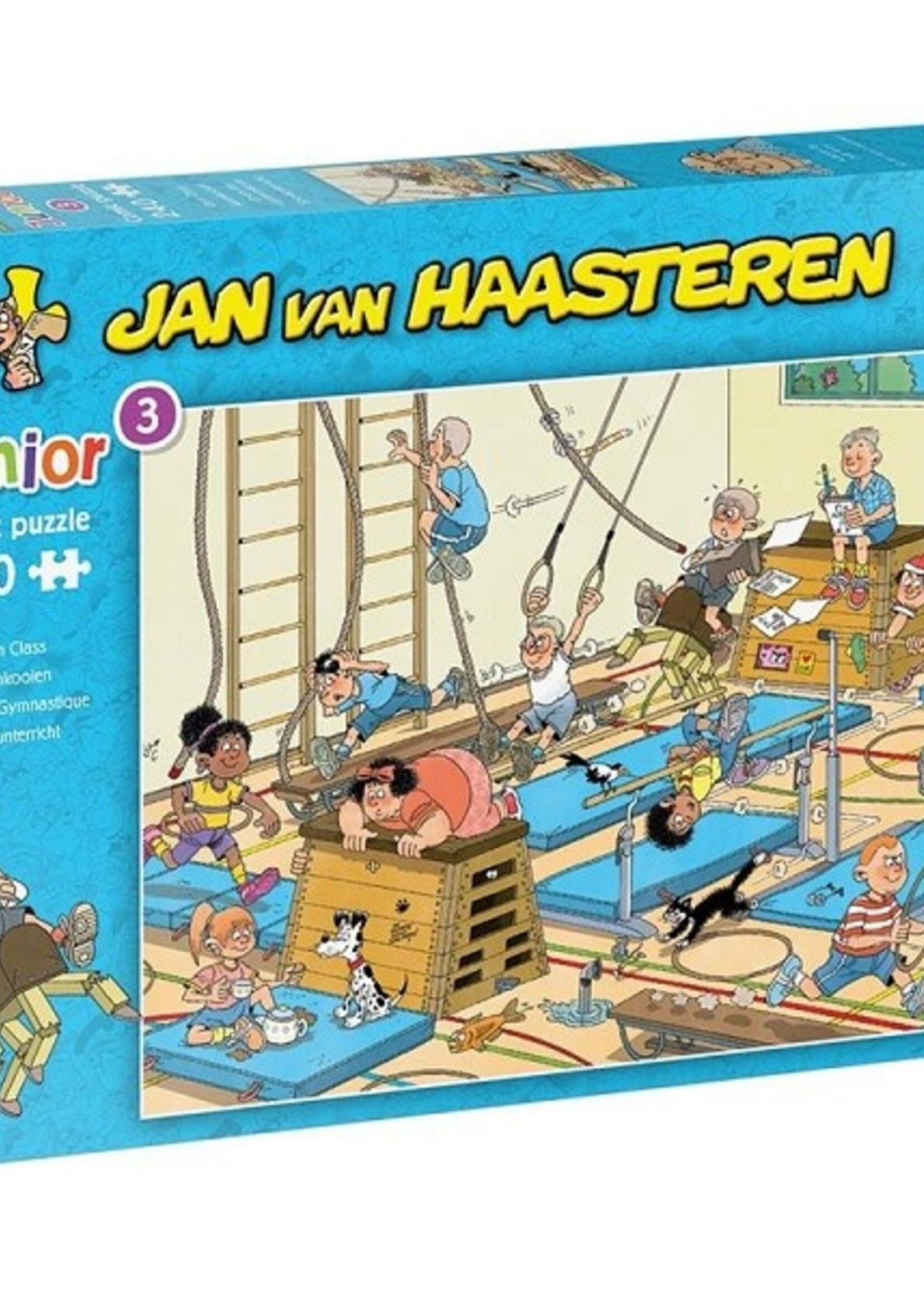 Jumbo Jan van Haasteren Junior puzzel Apenkooien 240 stukjes