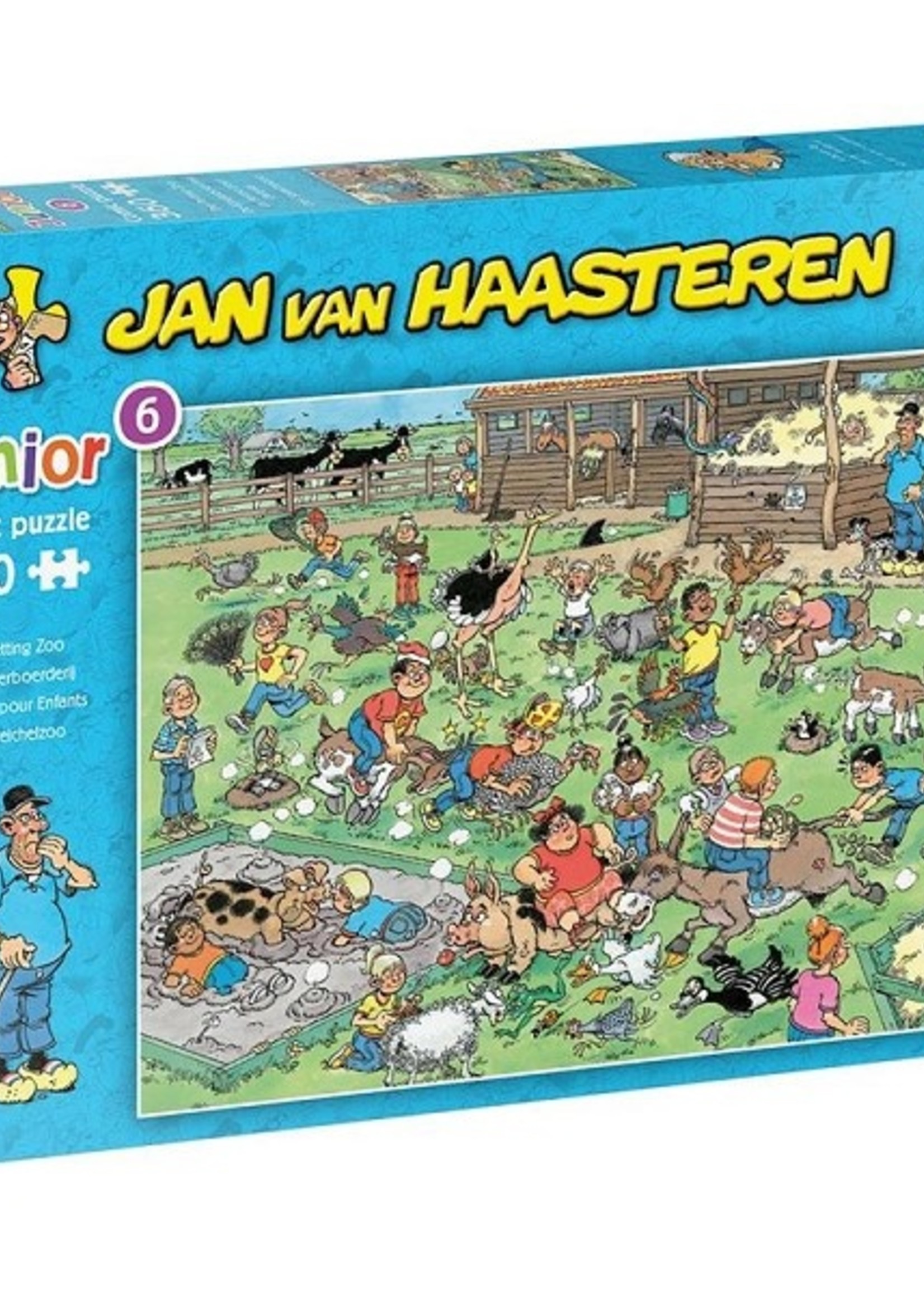 Jumbo Jan van Haasteren Junior puzzel De Kinderboerderij 360 stukjes