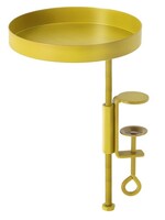 Esschert Design Ronde gouden vensterbankklem S Ø14xh20,9cm metaal