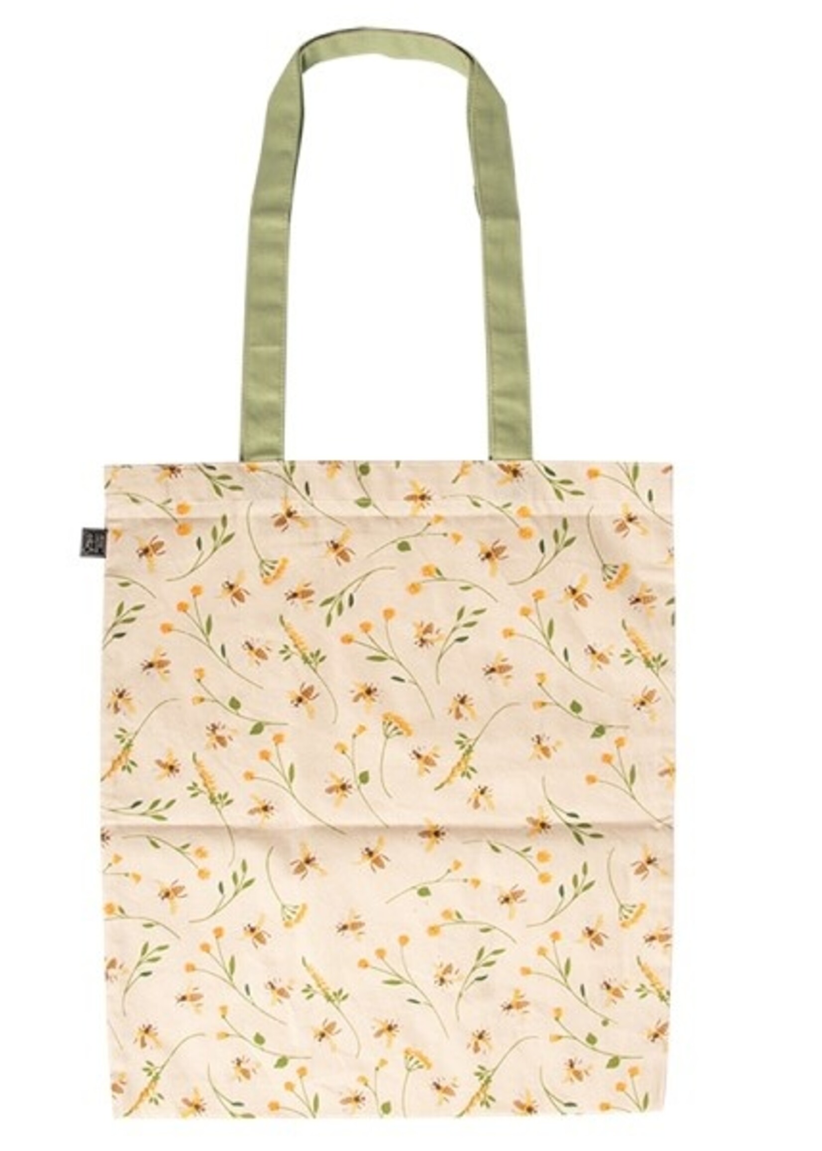 Esschert Design Boodschappentas met bijenprint 38x44cm