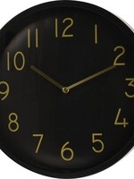 Wandklok kunststof Ø38cm