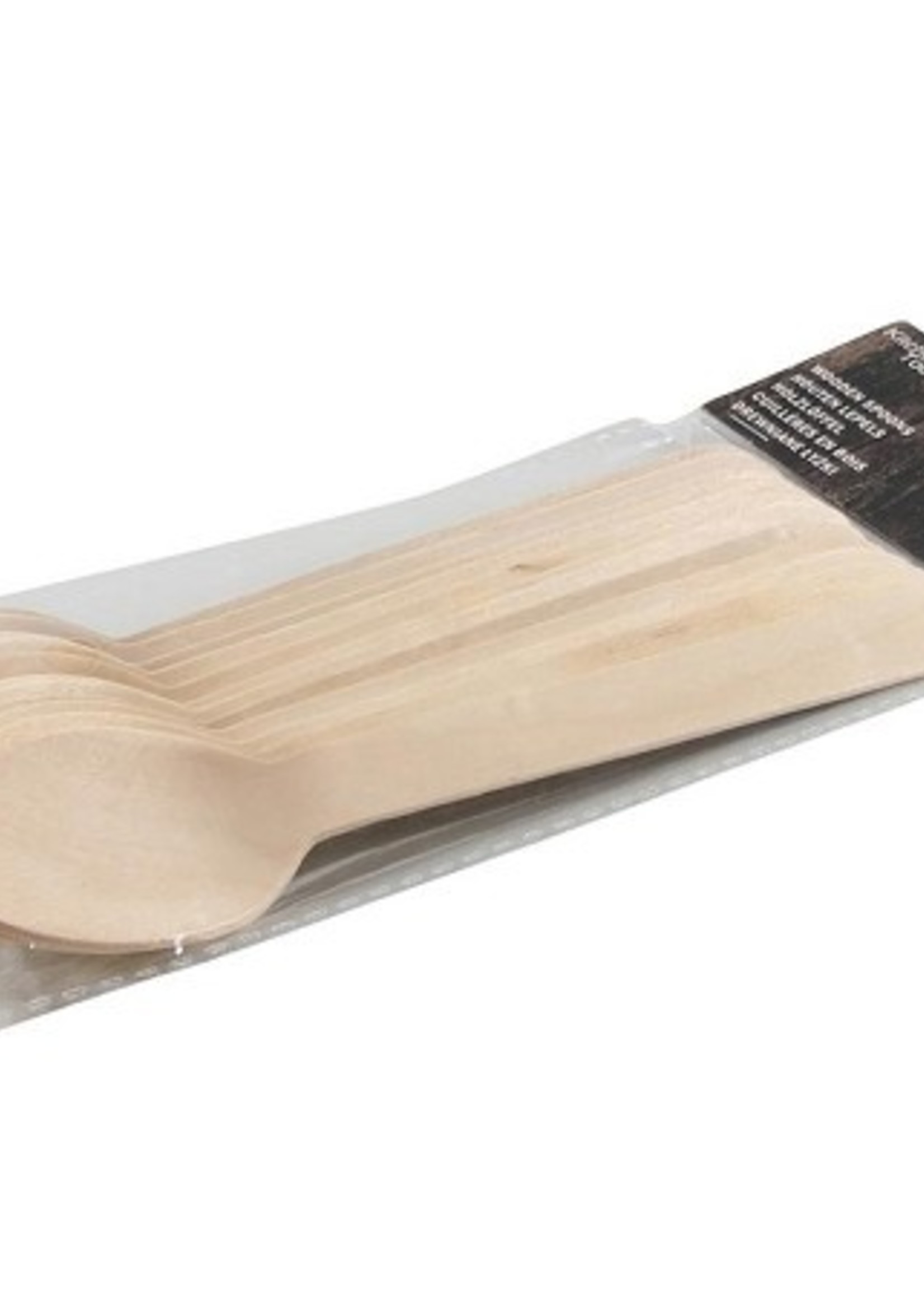 Brabantia Houten lepel pakje a 12 stuks Bamboe 11cm