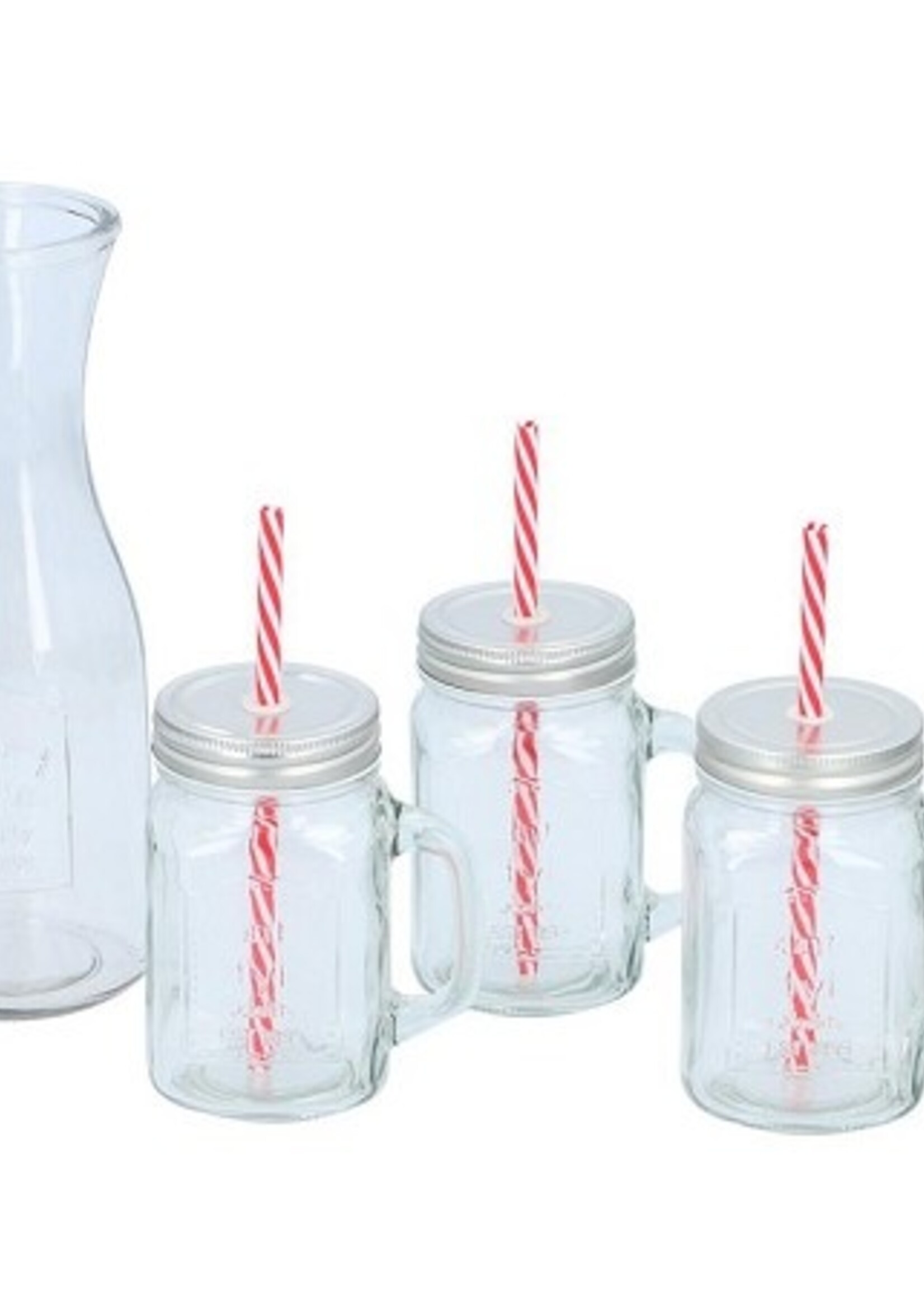 Alpina Karaf 1L met 4 drinkglazen 420ml