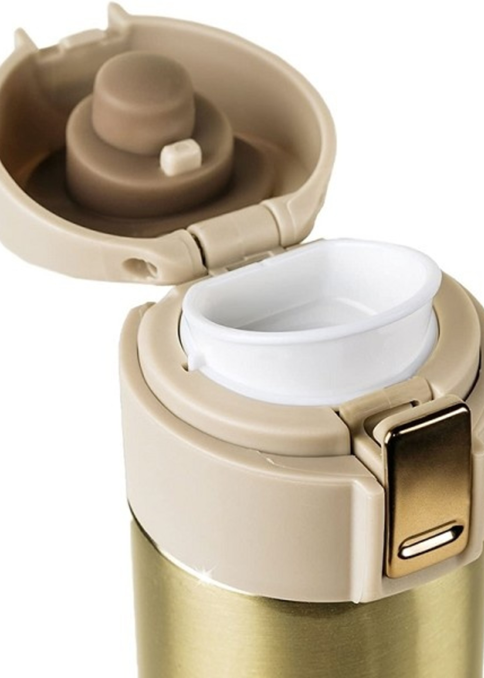 Melianda Isoleerfles RVS dubbelwandig 480ml RVS champagnekleur