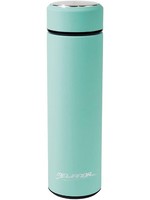 Melianda Isoleerfles RVS met uitneembaar theefilter 460ml turquoise