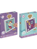 Grafix Diamond Painting inclusief frame 15x15cm