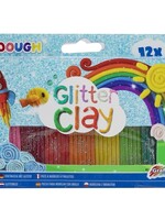 Grafix Glitterklei 12-delig