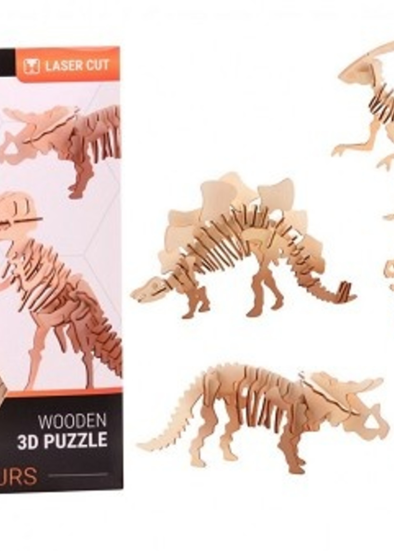 John Toy Houten 3D dinosaurus puzzel