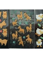 Stickervel boerderijdieren, verkrijgbaar in diverse soorten. Varken of schaap