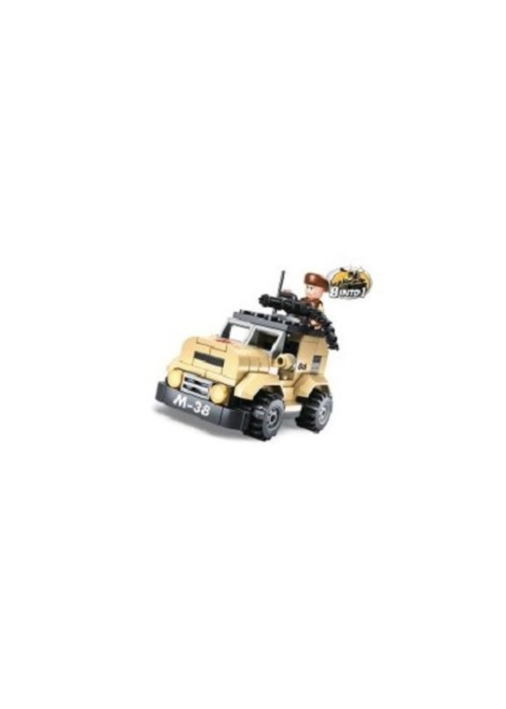 Sluban B0587A Army Patrouille wagen