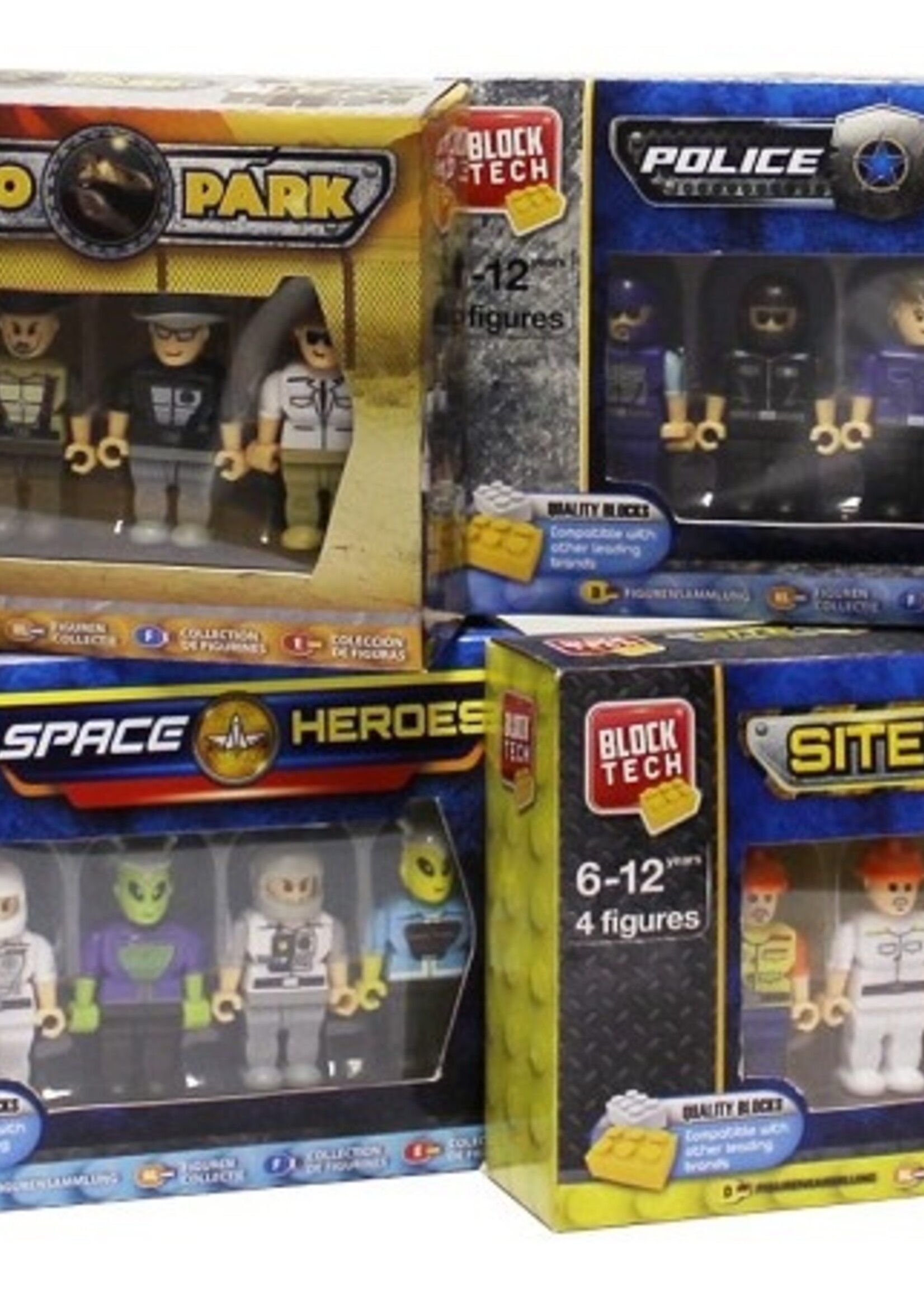 Set aktie figuren Verkrijgbaar in 4 verschillende soorten