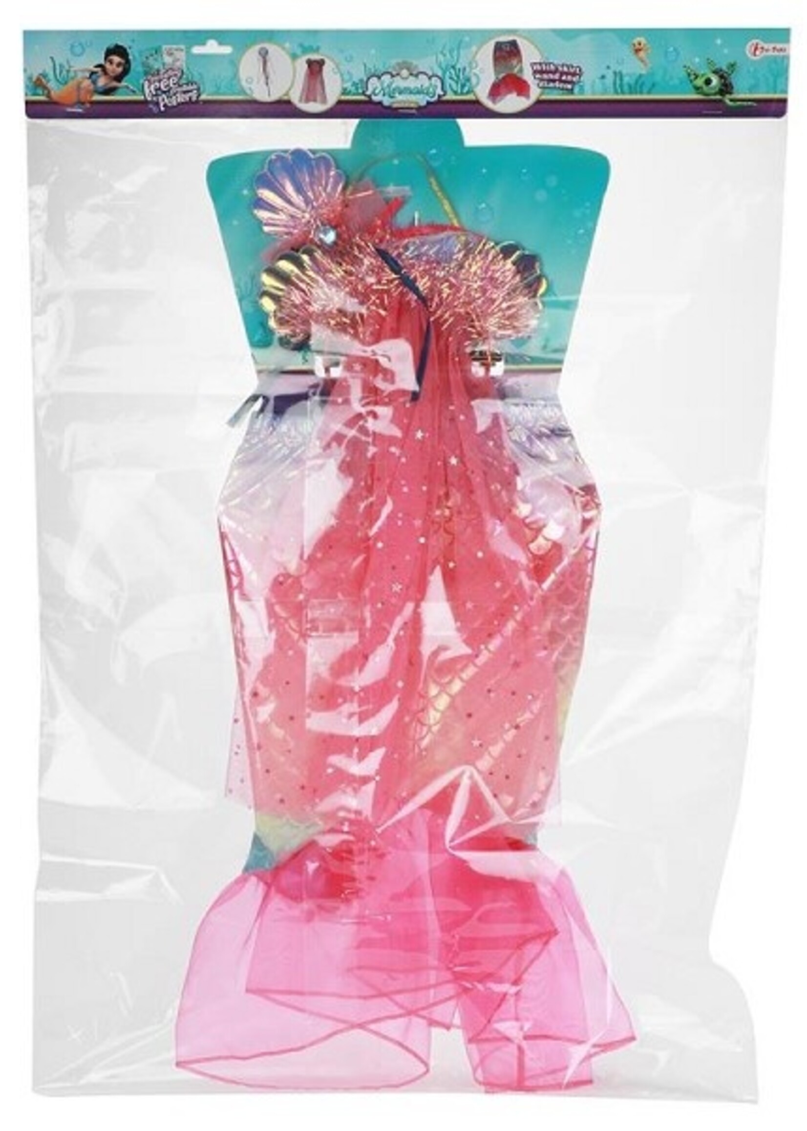 Toi Toys Verkleedset Zeemeermin - staart+diadeem