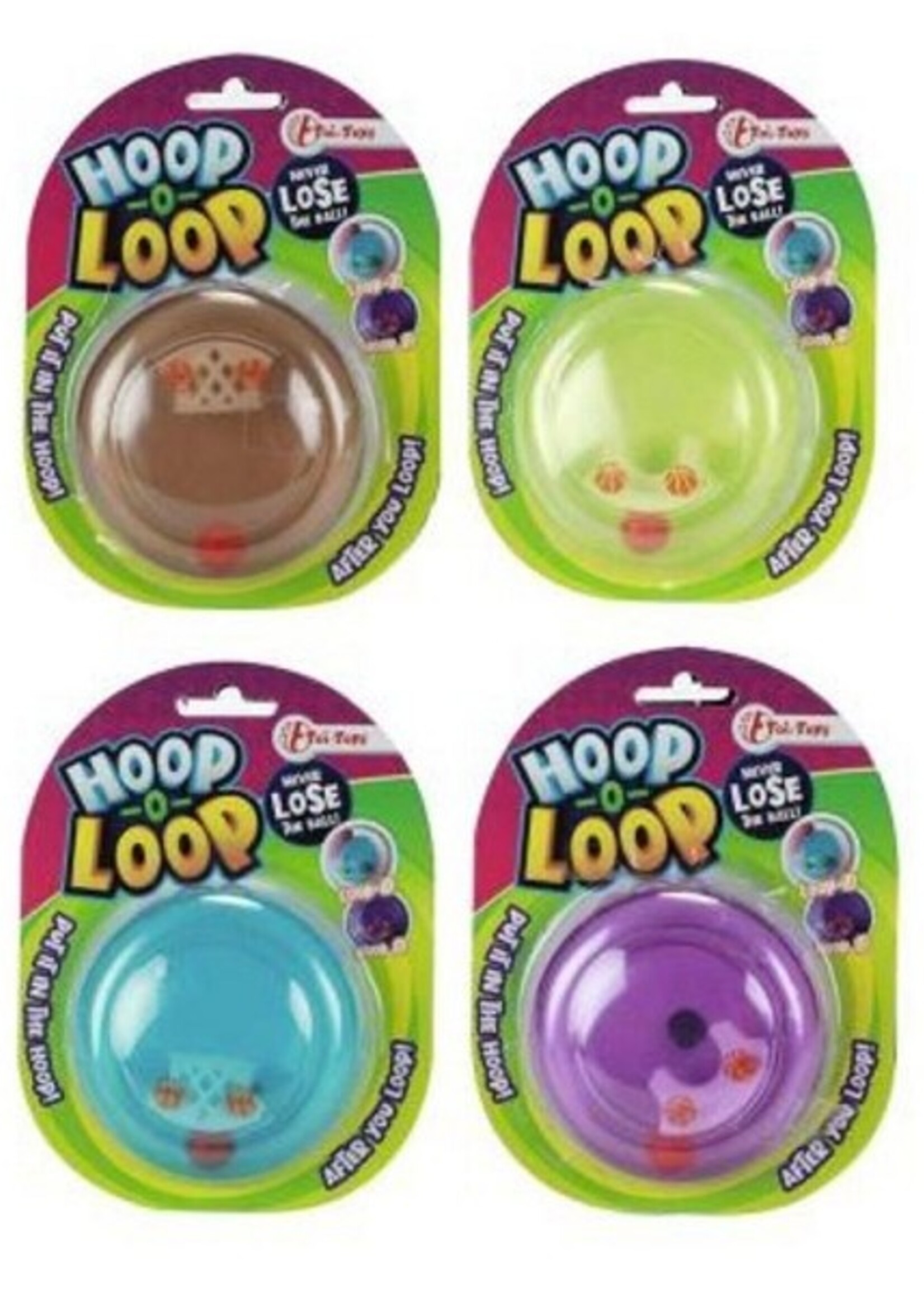 Toi Toys Fidget knikkerbaan 'Hoop o Loop'