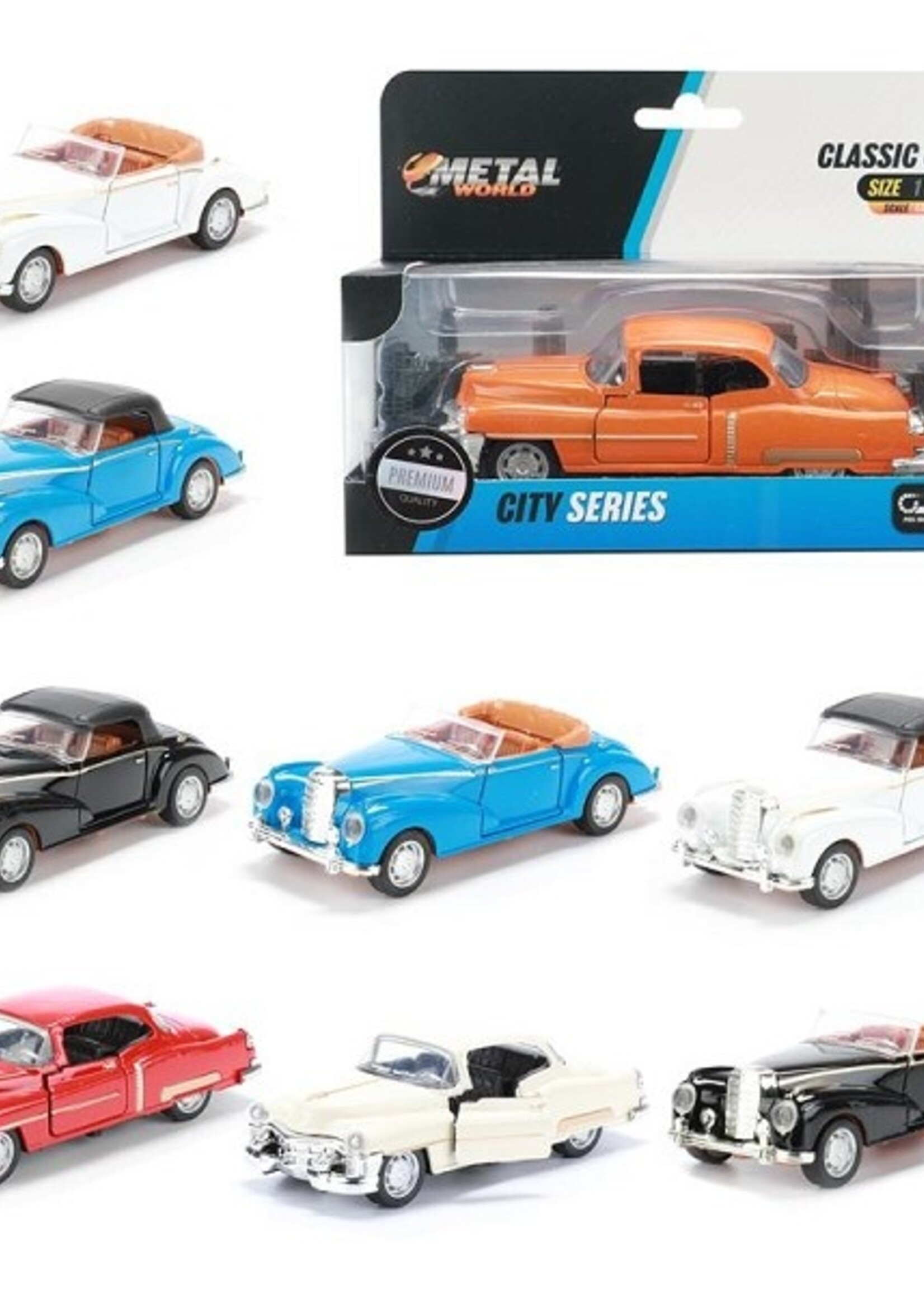 Toi Toys Die-cast auto 'Classic' pull back