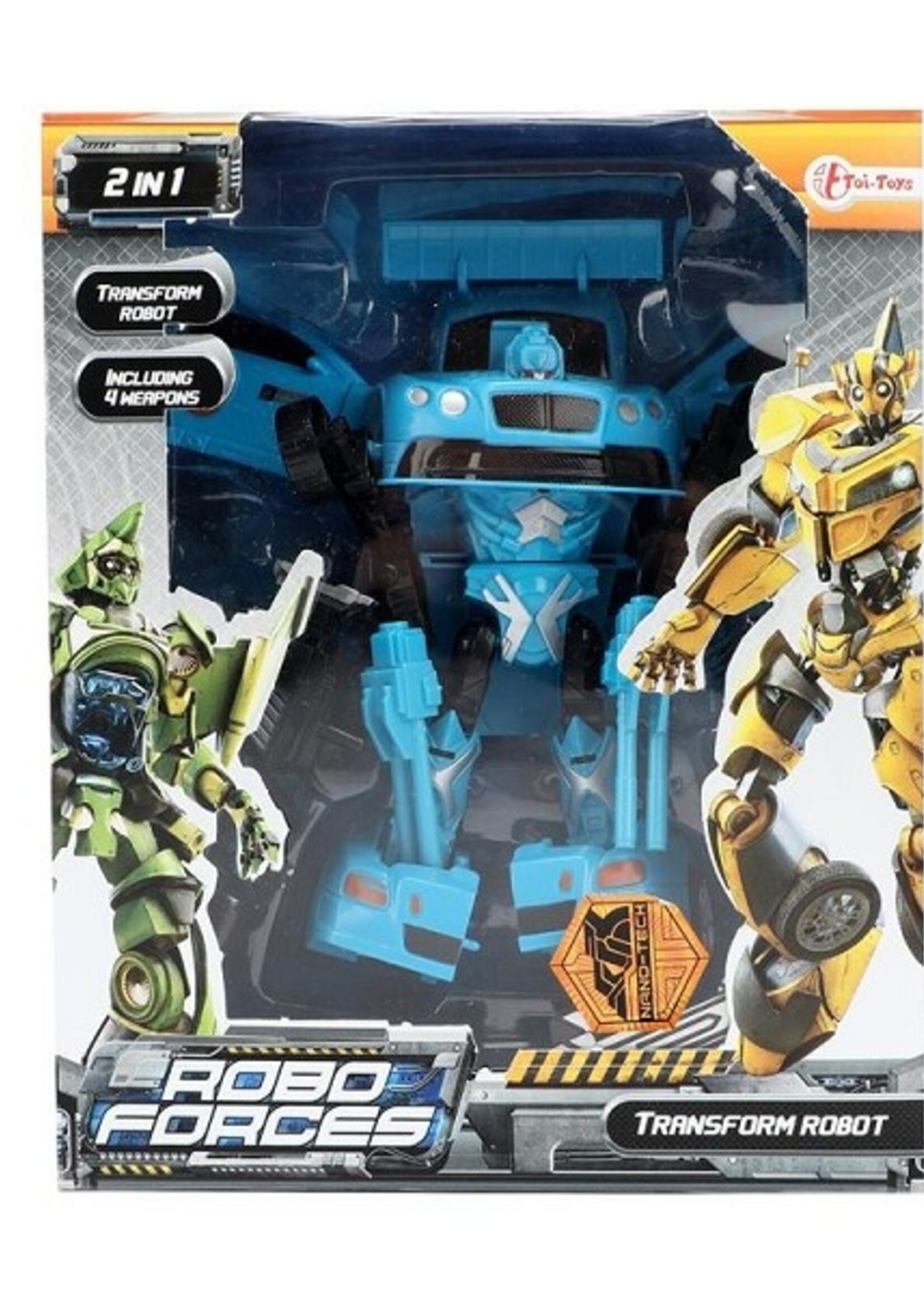 Toi Toys Veranderrobot 'Auto' 26cm