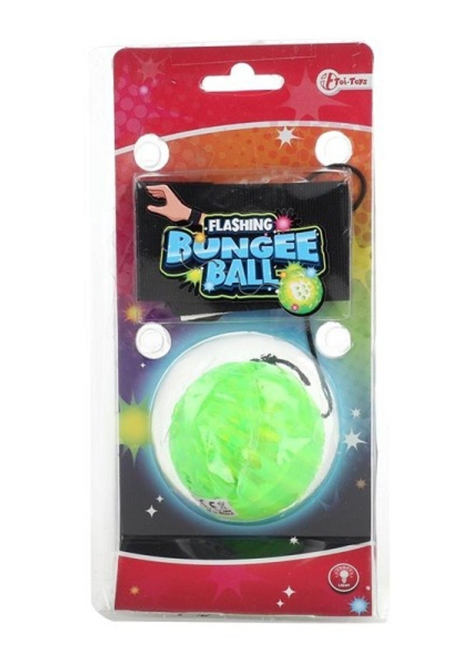 Toi Toys Bungee Ball Ø5cm met licht +enkelband