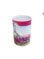 Horse Friends Spaarblik Ø8x12cm