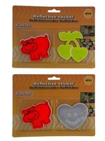 Reflecterende stickers 2 op kaart