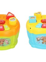 Vormenstoof met licht en geluid