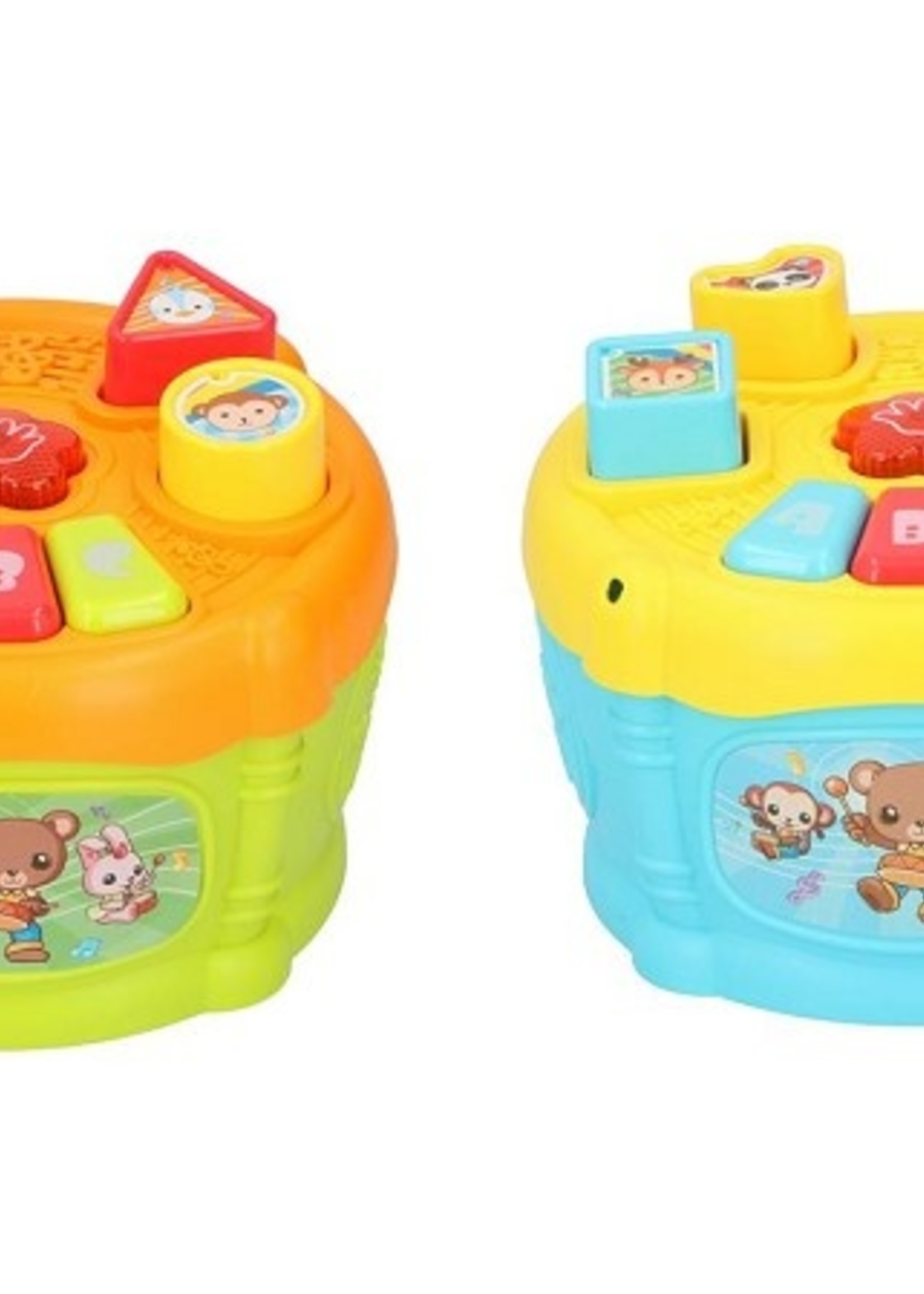 Vormenstoof met licht en geluid