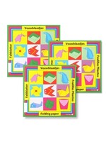 Vouwblaadjes 12x12cm 10 pak